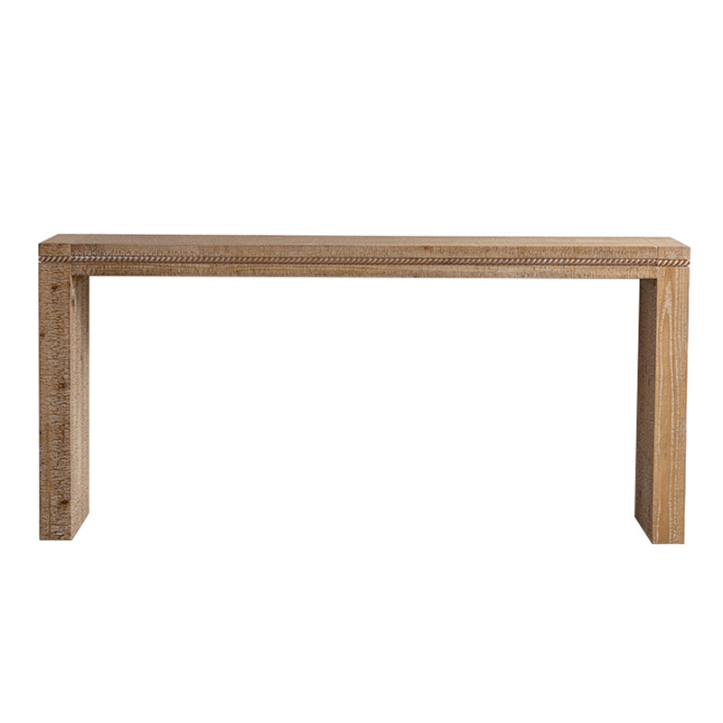 Retro Style Solid Wood Console Table For Hallway, Long Living Room, Spacious Tabletop Vanity Or Desk, Material, Waterproof And Easy - To Maintain Entryway Functional, Construction, Maintenance