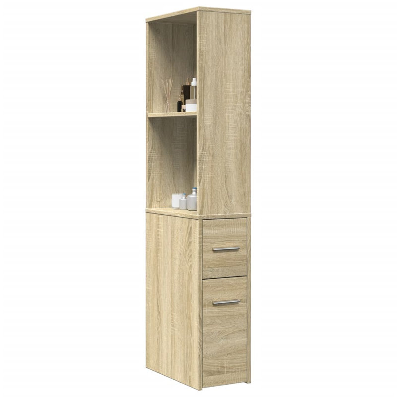 Damariscotta Bathroom Cabinet, Sonoma Oak