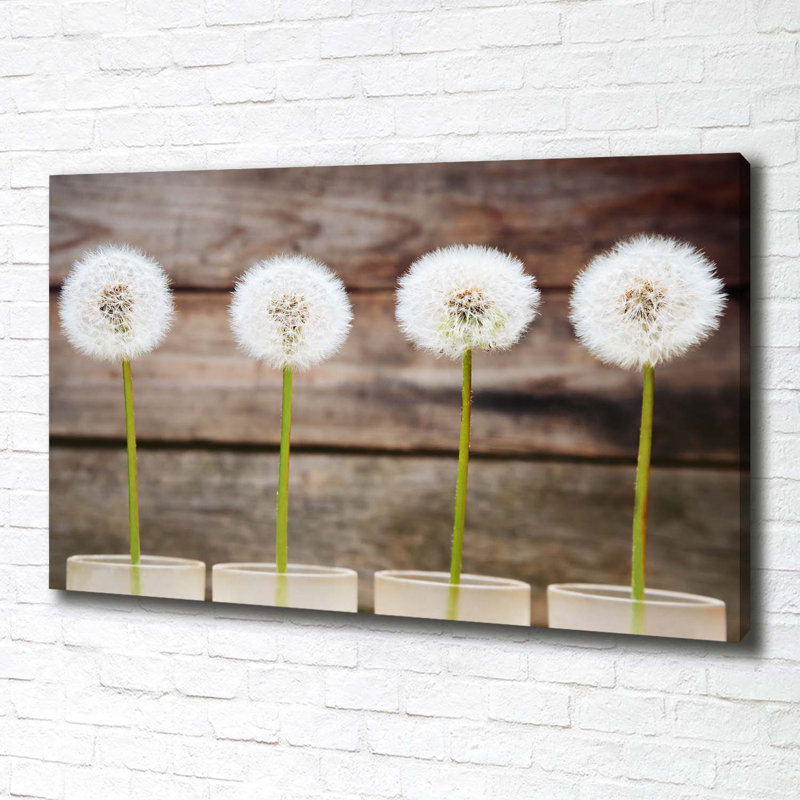 Dandelions - Wrapped Canvas Print