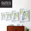 «So Cali Christmas Collection B», reproduction encadrée - bois massif-374486910-374486900