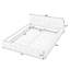 King Size  Upholstered Bed Frame With Thick Fabric, Chenille Fabric Grounded Queen Size Platform Bed With Headboard And Solid Frame. No Box Spring Needed88.5''*85.5''*24'')-363280412-363280400