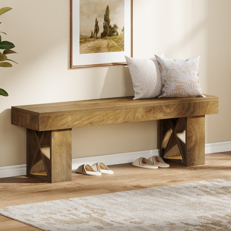 Banc de rangement pour chaussures 55 po