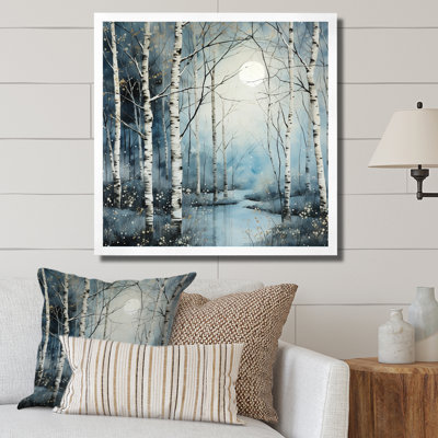 " Birch Woods Mystic Moonlight II "