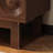 Nut-brown Solid Wood Sideboard