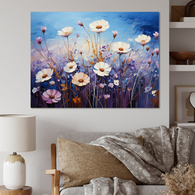 Bleu bleuet en cascade III - impression