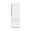 ZLINE 30 Autograph Edition 16.1 cu. ft. Built-in 2-Door Bottom Freezer Refrigerator with Accent-123144569-123525956