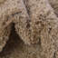 Tapis à poils longs de couleur kaki-1695673210