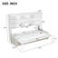 Grand lit escamotable à armoire avec canapé pliant, tablettes de rangement intégrées et lumière DEL, beige (Ancien SKU: N7090000603A) (ETA: 2/17)-1084769909