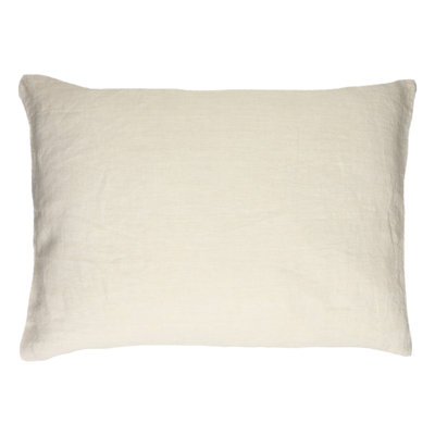 Coussin en lin Alpha Basics