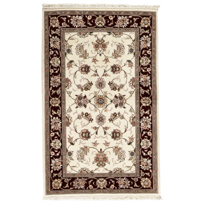 Tapis rectangulaire noué à la main