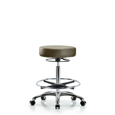 Keson Adjustable Height Ergonomic Lab Stool