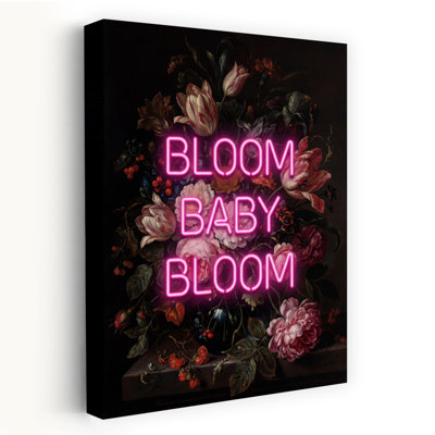 «Bloom Baby Bloom», art mural contemporain