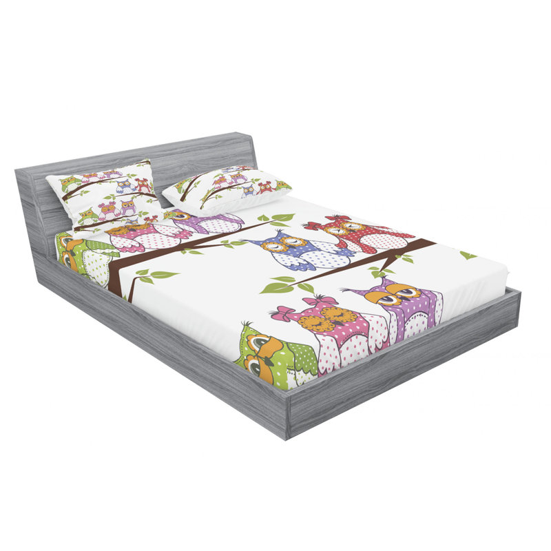 Microfiber Sheet Set, Full Sheet Set with Fitted Sheet