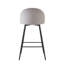 Ensemble de 4 tabourets de bar Alan Velvet Pu