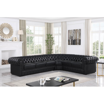 Areez Upholstered L-Shaped Sectional