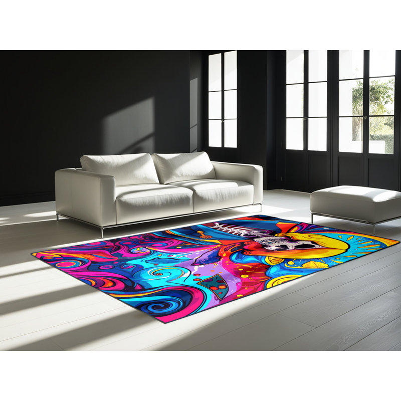 Tapis Trance Cosmos, Rectangulaire 2 pi x 3 pi