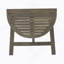 TABLE BISTRO WESTMONT DEMI-ROND, GRIS