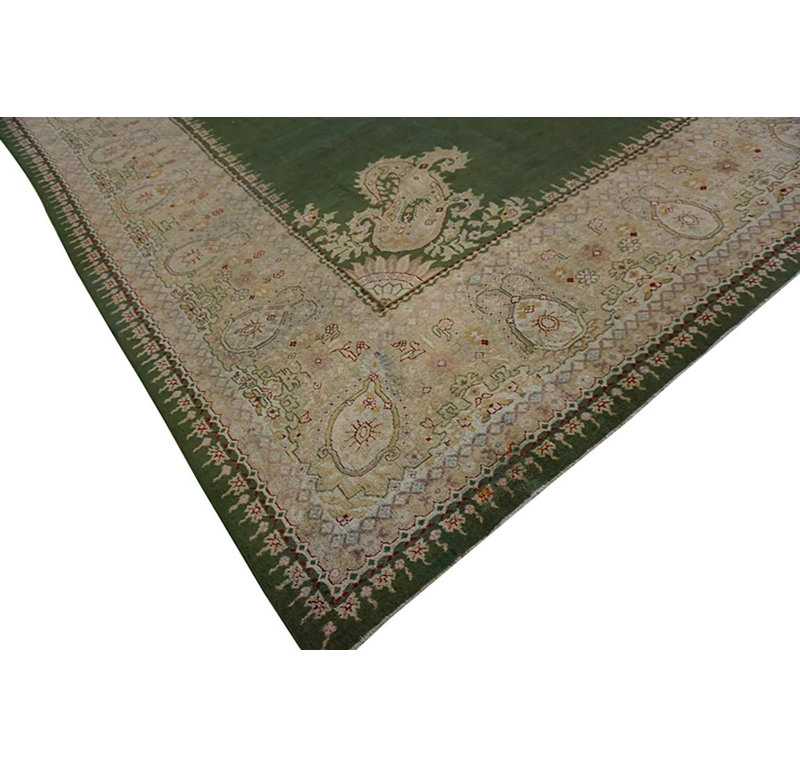 19th Century N. Indian Amritsar Carpet 12'0" x 14'9"
