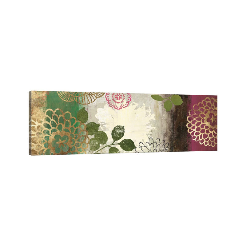 Jacquard I by Asia Jensen - Wrapped Canvas Panoramic Print