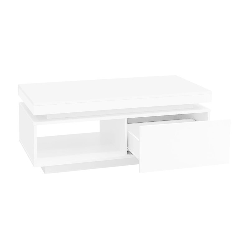 Pedestal Coffee Table with Storagez