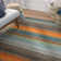 Saffron Geometric Cotton Hand Woven Area Rug