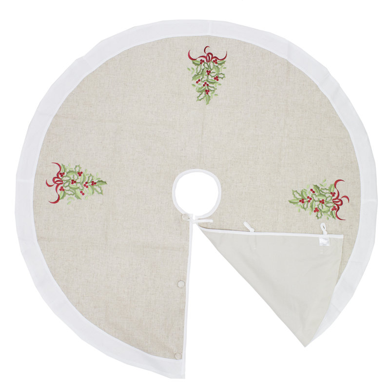 Jupe d'arbre, Blanc / Beige