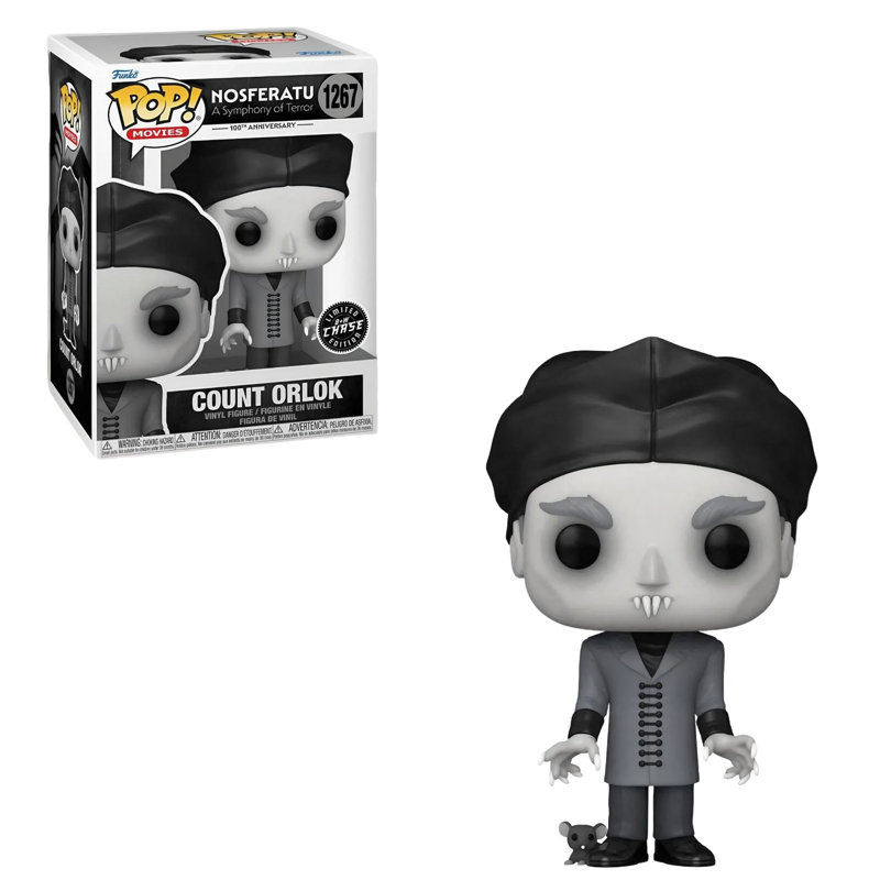 Funko Pop! 100e anniversaire de Nosferatu - Comte Orlok # 1267 - Variante Chase