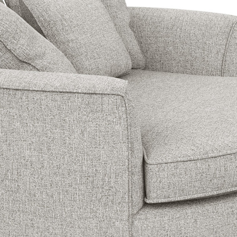 Ashonte Upholstered Barrel Chair, Giovanna Moondust