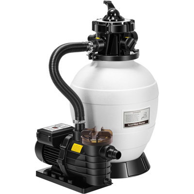 13 po. 2640 gallons par heure, 14 000 gallons, filtre à sable pour piscine avec minuterie