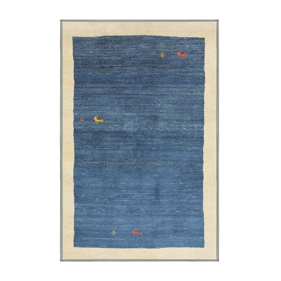 Tapis abstrait bleu ciel