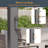LED-Equipped Full Aluminum Pergola with Adjustable Rainproof Louvers and Concealed Water Drainage for Patio-111473511