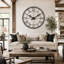 Metal Analog Wall Clock