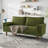 Sellner 70" Velvet Square Arm Tufted Seat Sofa-301095263