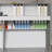 Modern Reception Desk With Marble Finish And Ample Storage