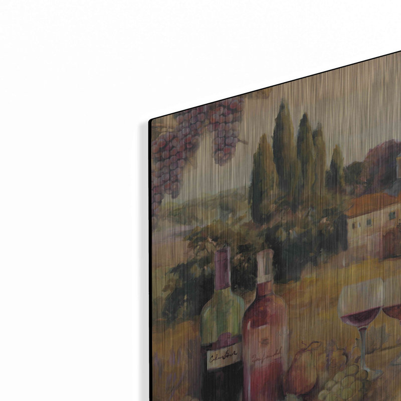 «Spoleta Af après-midi» par Marilyn Hageman, art mural en métal, H 16 po x l 24 po
