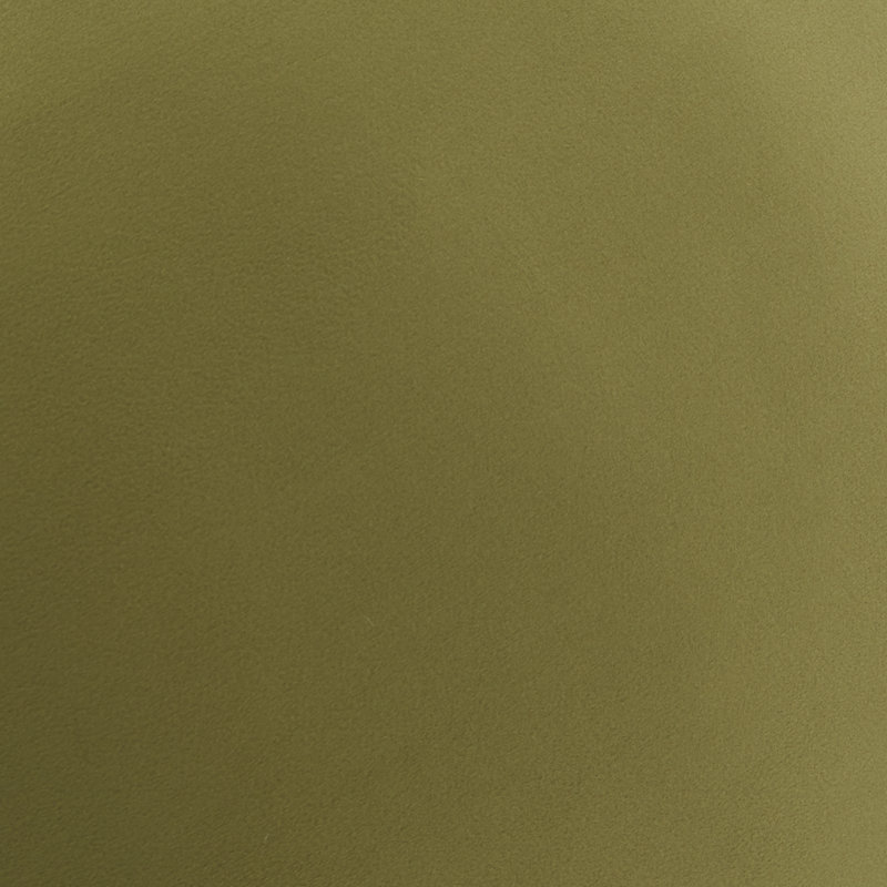 Repose-pieds Lieze, Noir, Velours vert olive