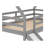 Bickleton Kids Twin Over Twin Bunk Bed-157330864