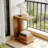 C-Shaped Bedside Table,Stylish Side Table