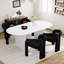 Ensemble de table de salle à manger 70 po avec chaises Velevt-259004730-259004678-259004677