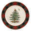 Spode Christmas Tree Tartan 11" Dinner Plate
