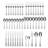 Tuscany 45 Piece Everyday Flatware Set