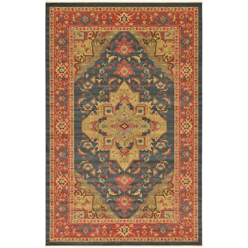 Azar Geometric Indoor Rug, Rectangle 3'3" x 5'3"