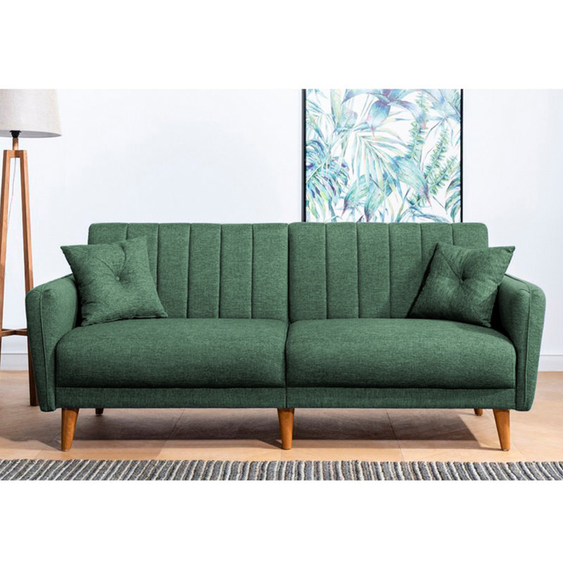 Sille Linen Sleeper, Green