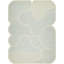 Shell Hand Tufted New Zealand Wool Blue/Ivory Area Rug-2022078391