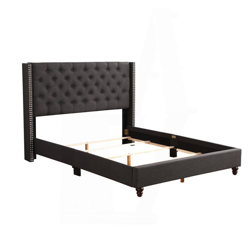 Stylish And Functional Transitional Queen Bed