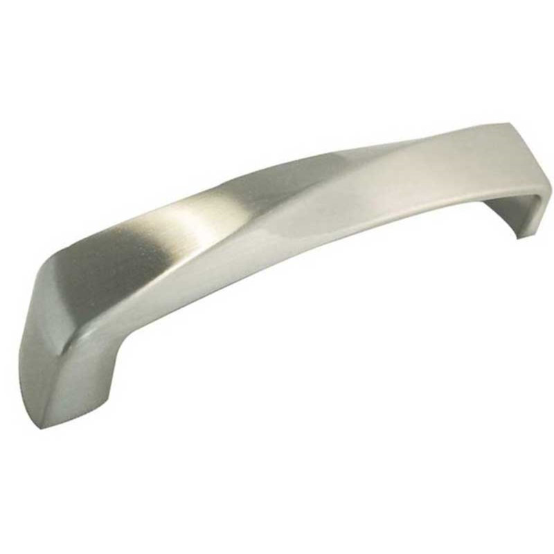 Pompton Arch Handle, Brushed Nickel, 2.2cm W x 10.7cm L