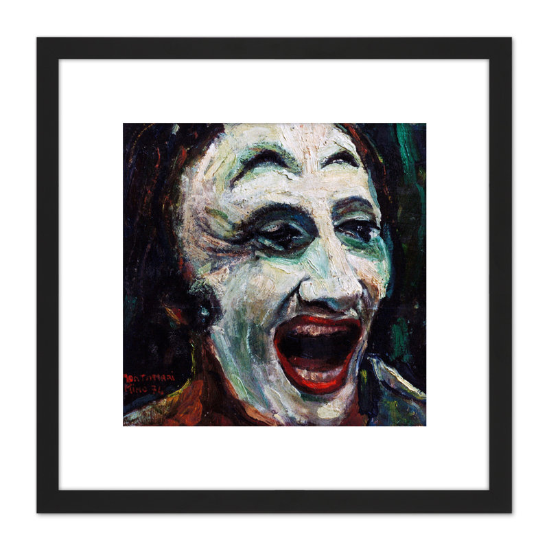Le Pitre The Fool 1974 - Single Picture Frame Painting
