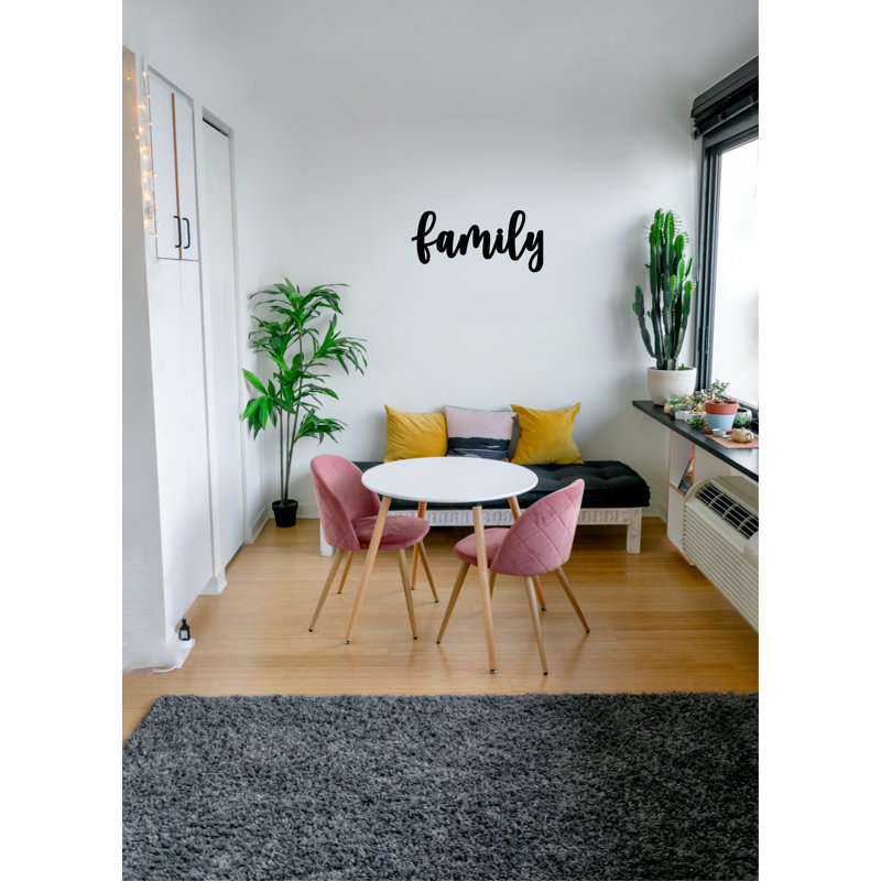 Décoration murale "Family", H 7,10 po x l 16 po x P 0,10 po