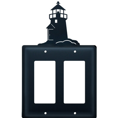 Nautical & Beach 2 - Gang Duplex Outlet Combination Wall Plate