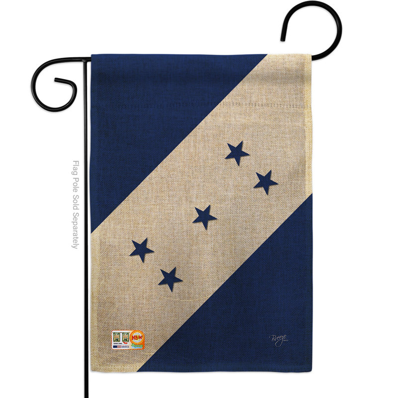 Double Sided 18.5'' H x 13'' W Burlap Garden Flag